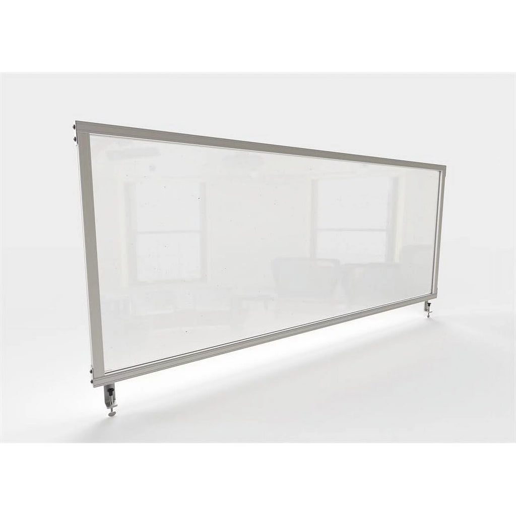 Clear 24" x 59" Desktop Divider S8984