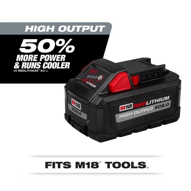 18-Volt Lithium-Ion 8.0 Ah Battery 4-Pack J6831