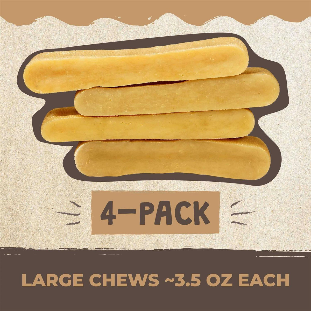 Yak Cheese Chews for Dogs X40497
