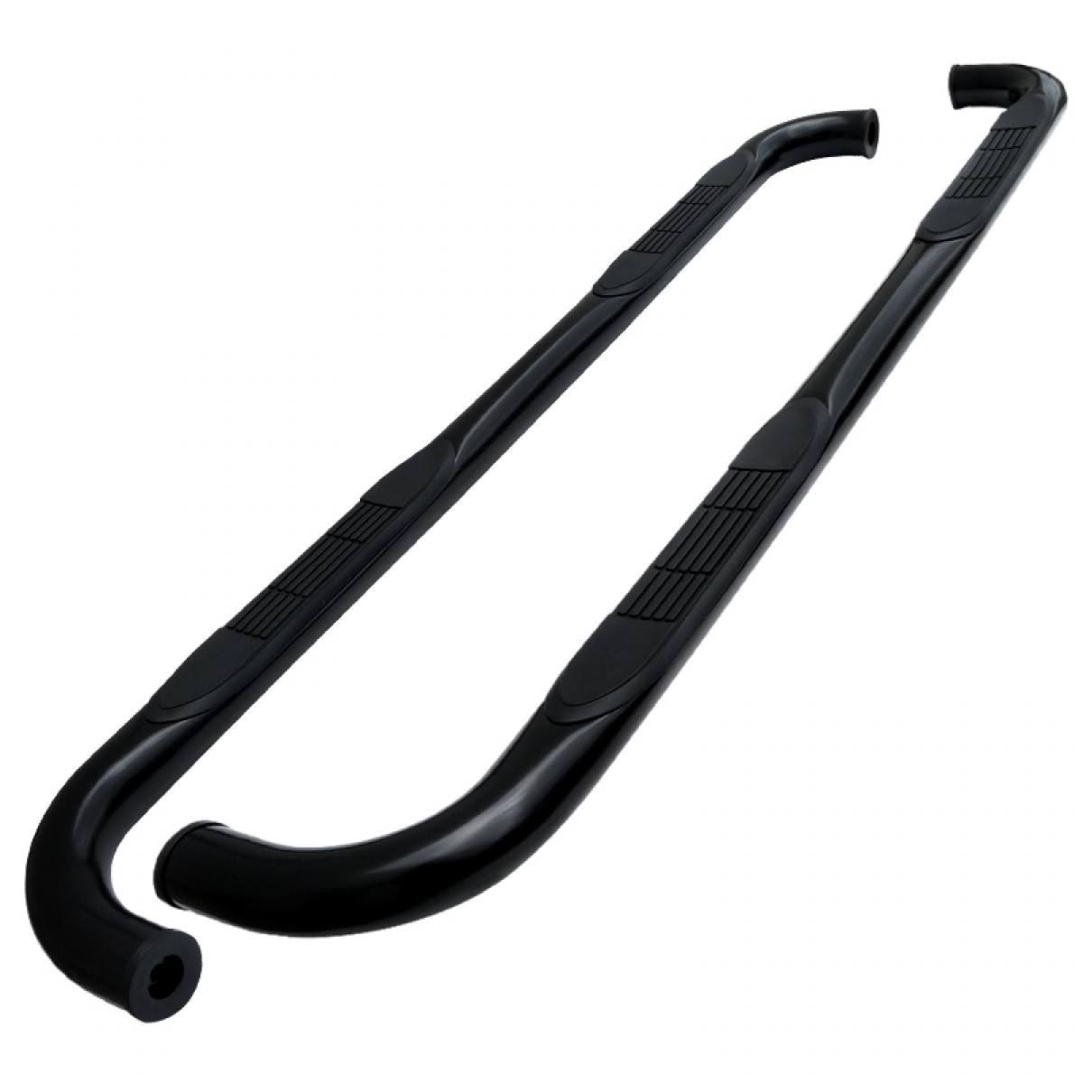 Black Running Board Side Step Bar F39322