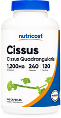 Cissus Quadrangularis 1200mg 240 Capsules G7902