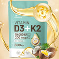 Vitamin D3 10000 iu Plus K2 200 mcg M64462