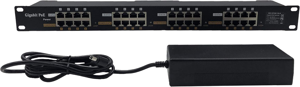Passive 802.3af Power Over Ethernet Injector W2290