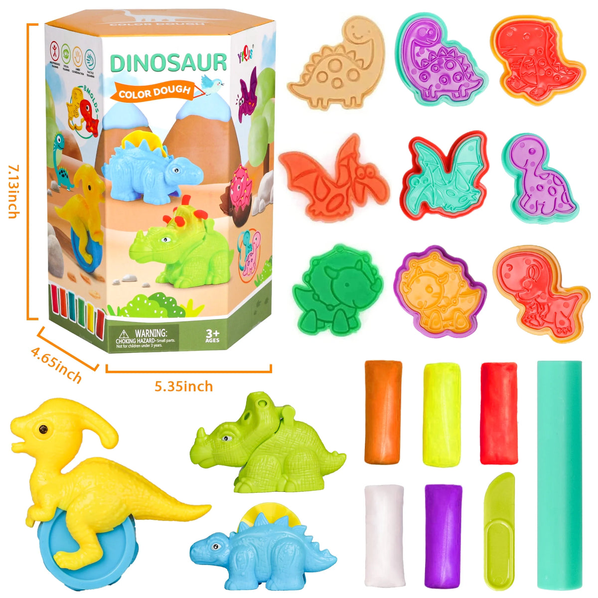 Dinosaur World Play Dough Set U5730