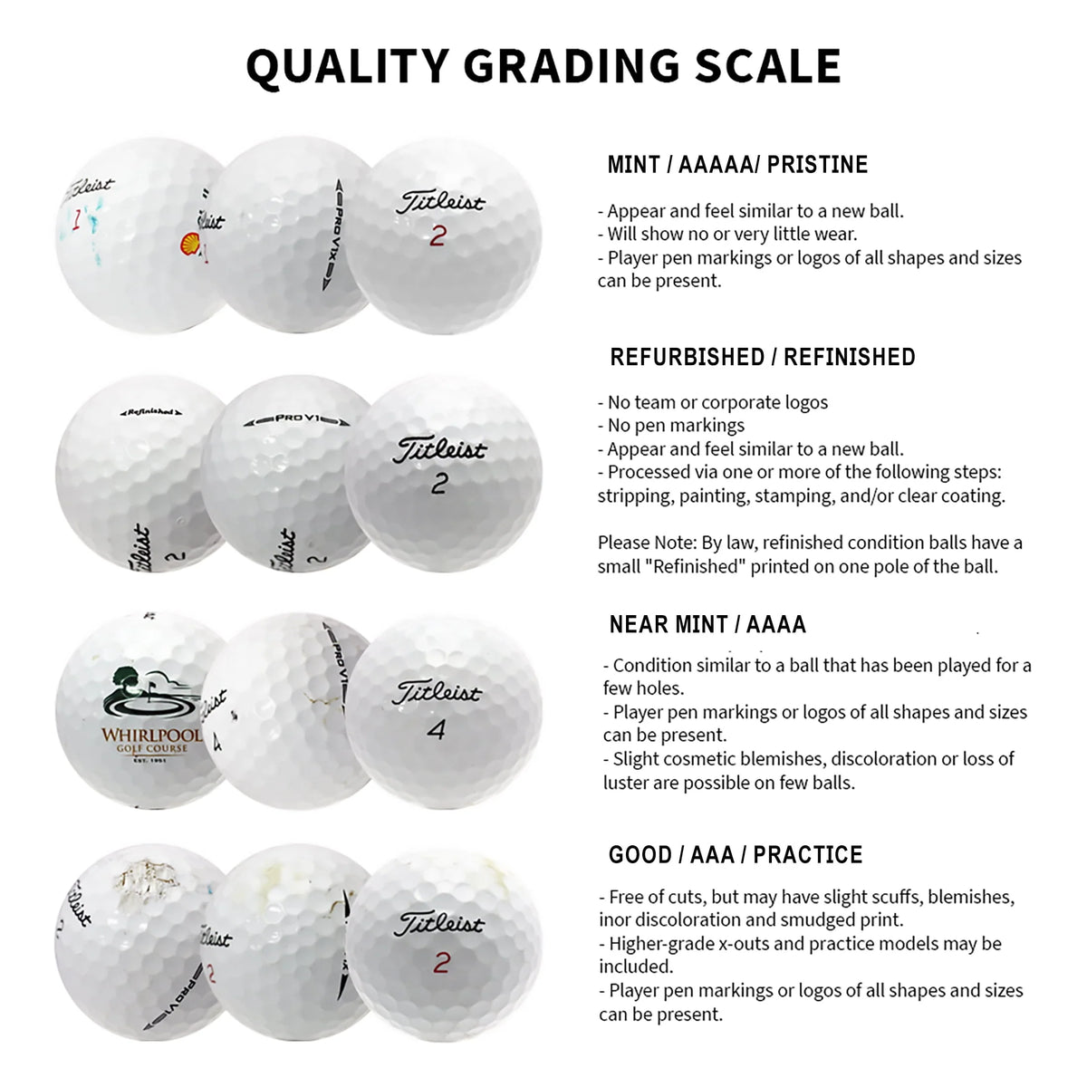Golf Balls 50 Pack White Z4678