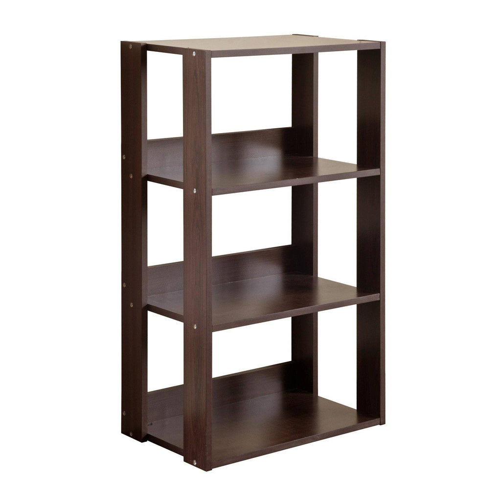 Classic Cherry Finish 3 Shelf Bookcase L7580