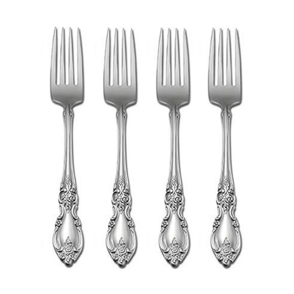Stainless Steel Dinner Fork Set of Four N6399