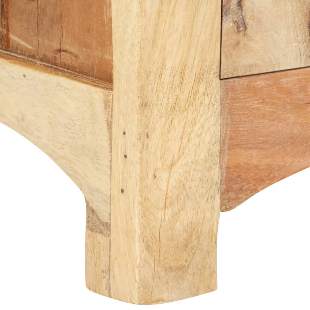 Bedside Cabinet Solid Reclaimed Wood K191