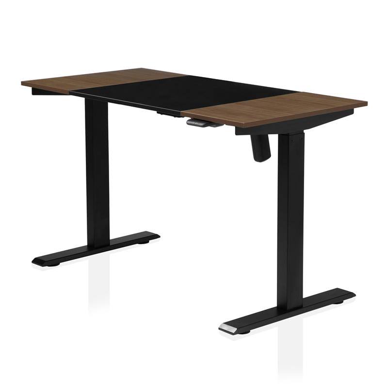 Black Metal 2-Piece Desk and Chair Set S244995