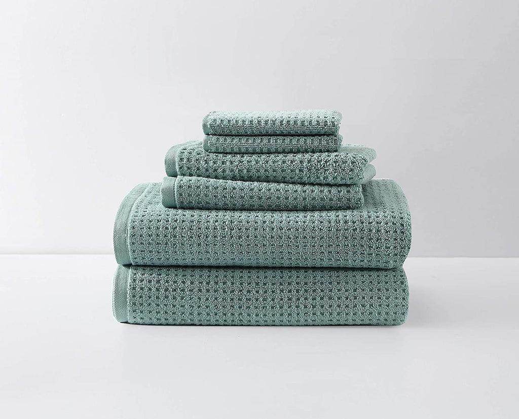 6 Piece Bay Blue Towel Set V71595