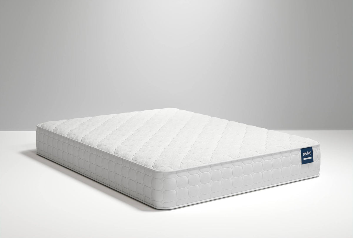 Queen Mattress White Fabric Q605