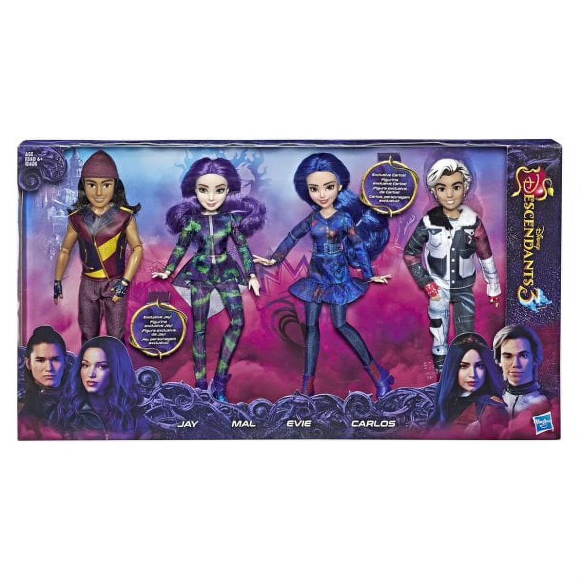 4 Pack of Dolls J83250