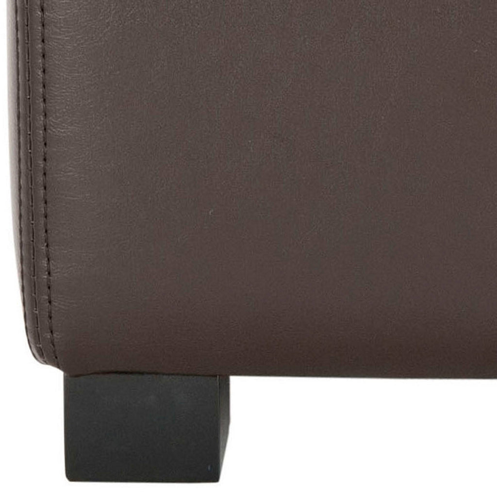 Brown Square Ottoman W387388