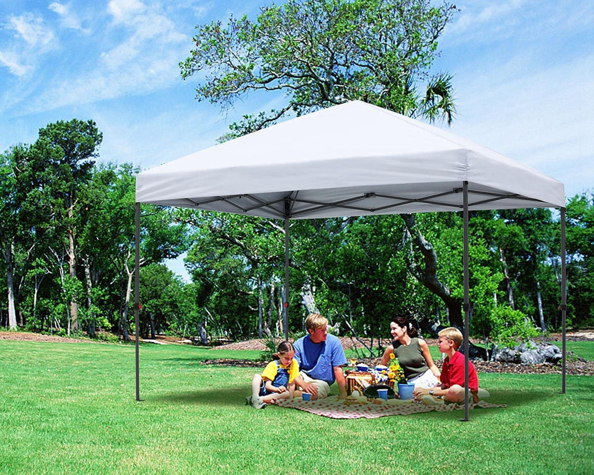10' x 10' White Pop up Canopy Tent A876110