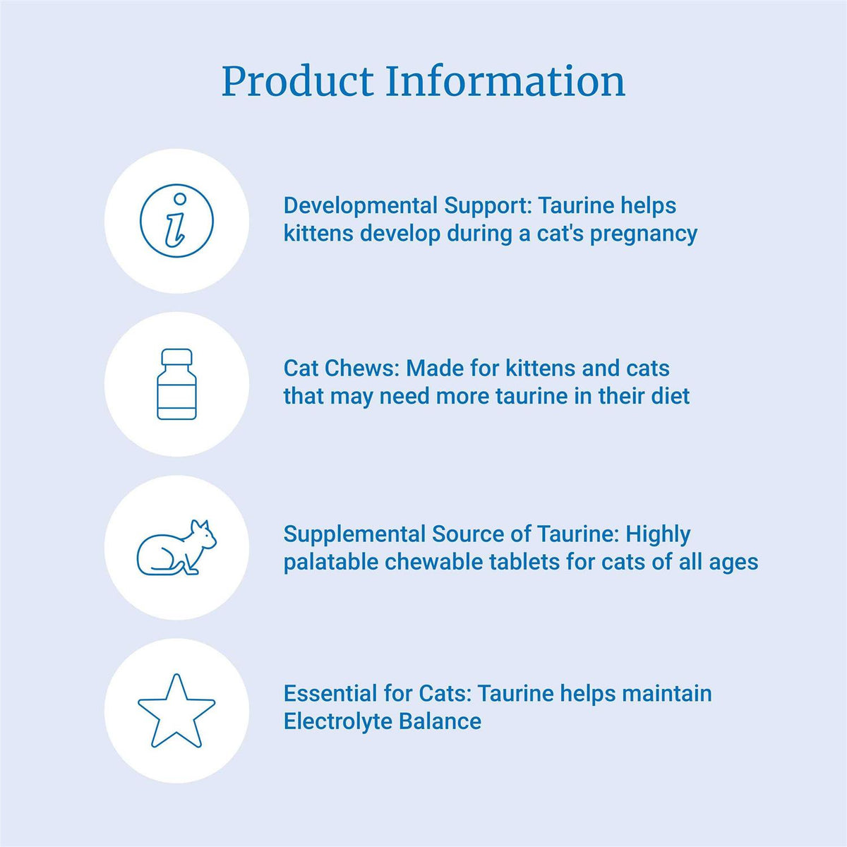Taurine 100 Chewable Tablets B282