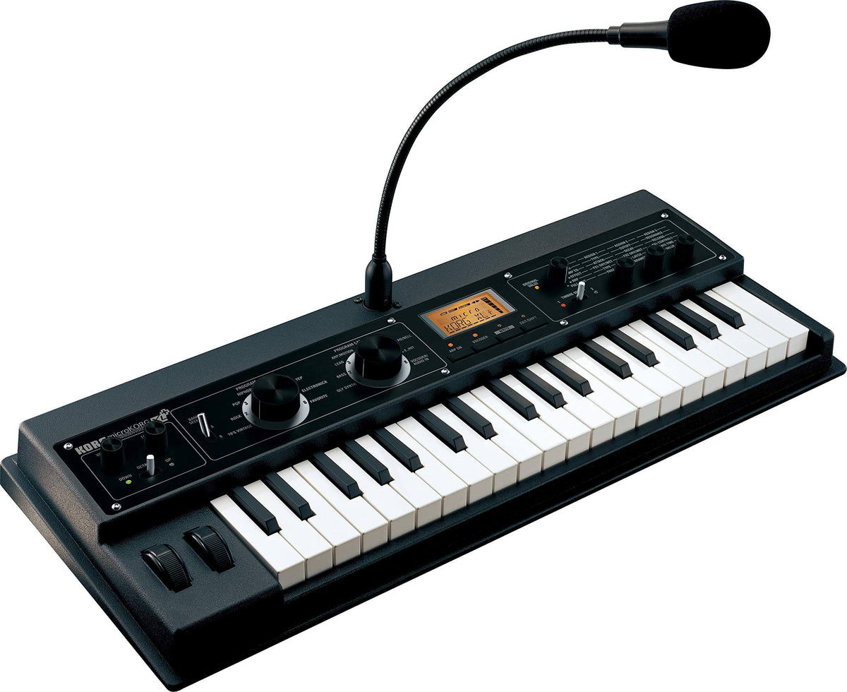 Black 37-Key Synthesizer/Vocoder E359