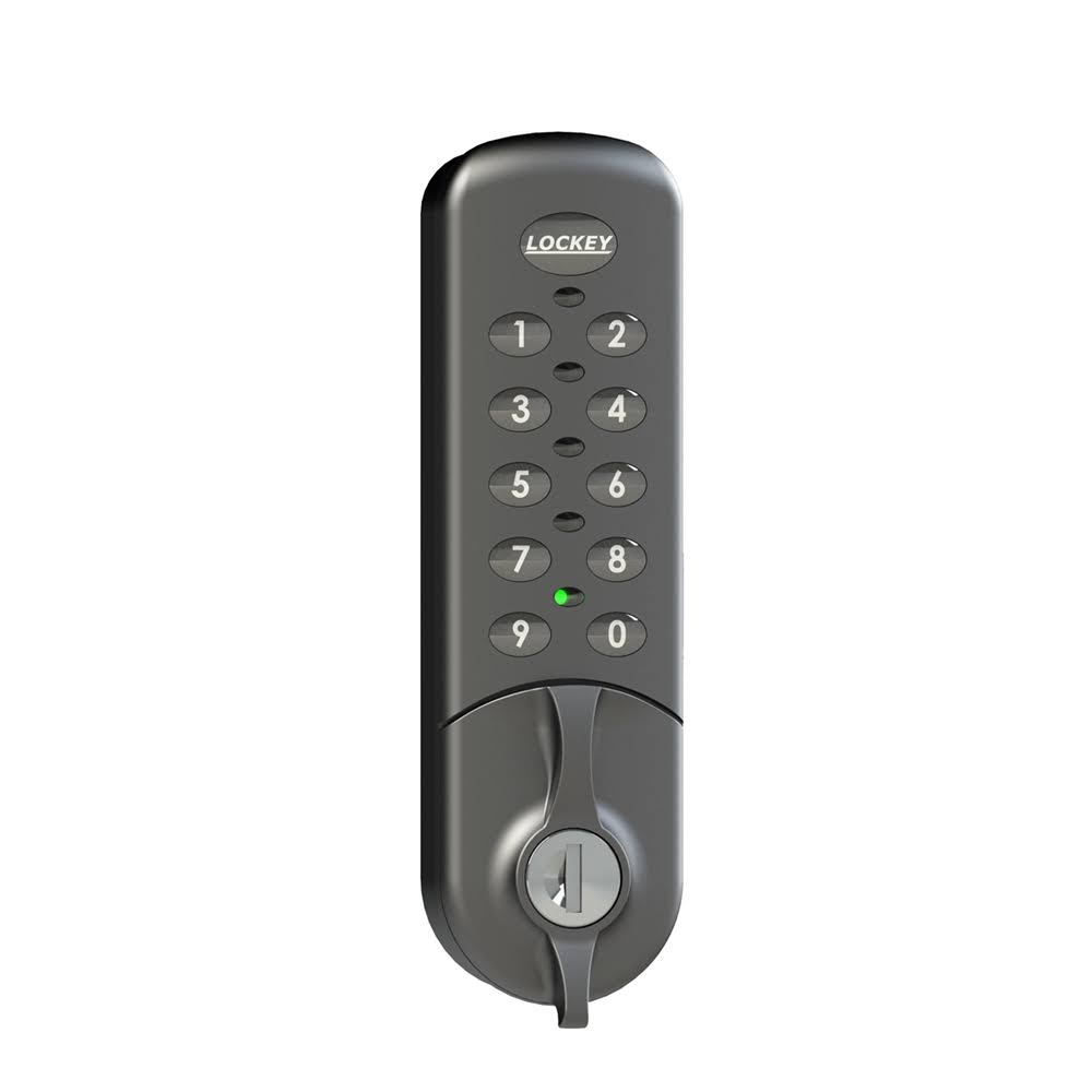 Black Flush Fit Digital Combination Electronic Cabinet Lock Y282