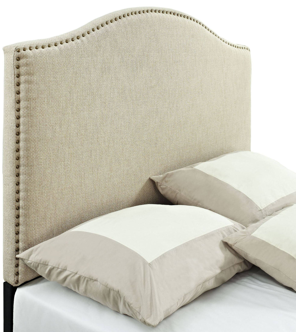 King Cal. King Linen Panel Headboard B4107