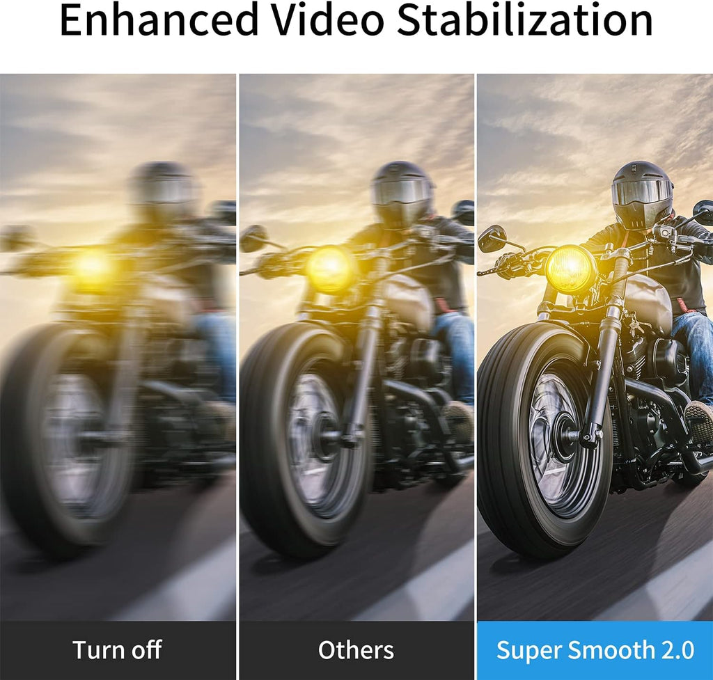 4K30FPS WiFi Action Camera Waterproof Sports Camera with Dual Touch Screen Display I811