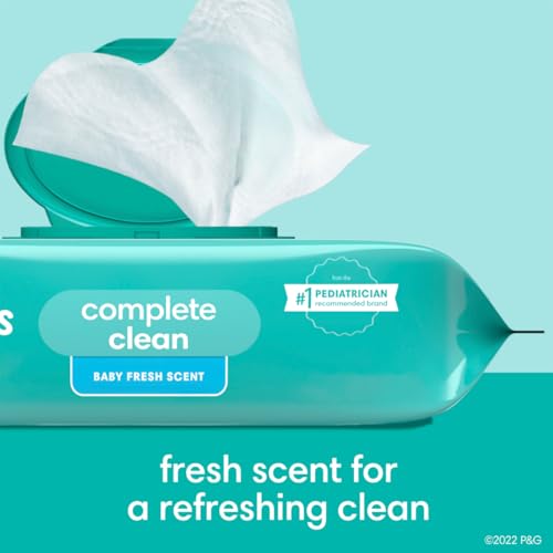 Baby Fresh Scented Baby Wipes, 72 Total V11272