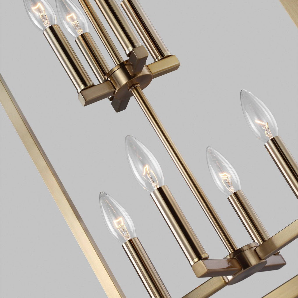 Satin Bronze 8-Light Hall/Foyer Light M353095