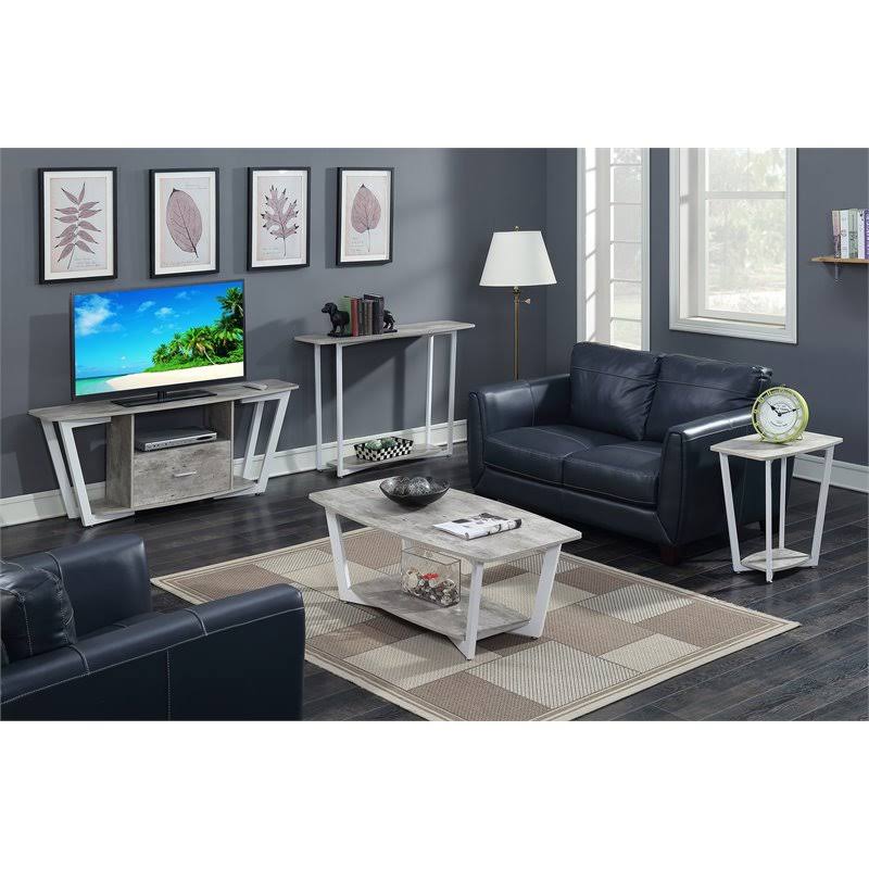 Gray/White Console Table I864