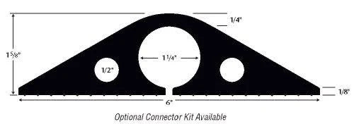 5 ft. Black Cable Protector F737