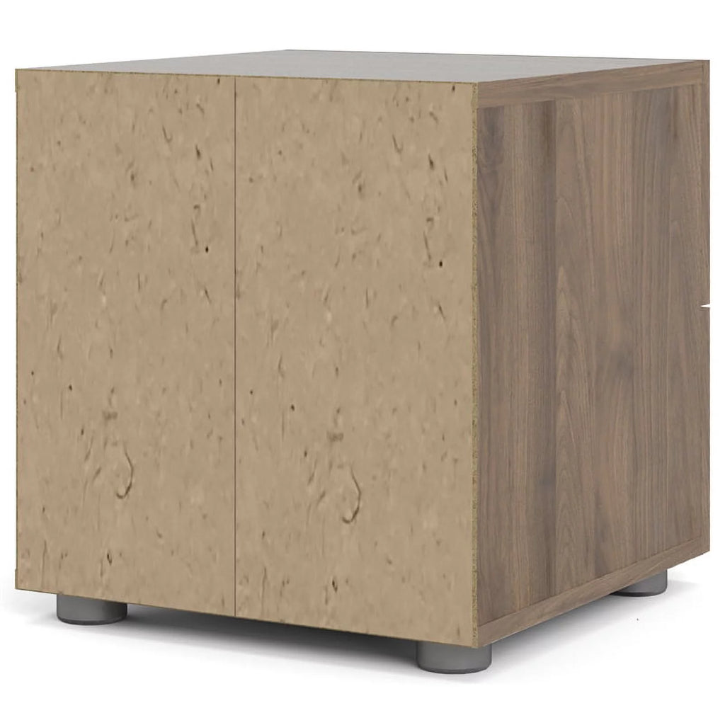 2 Drawer Walnut Nightstand M7430