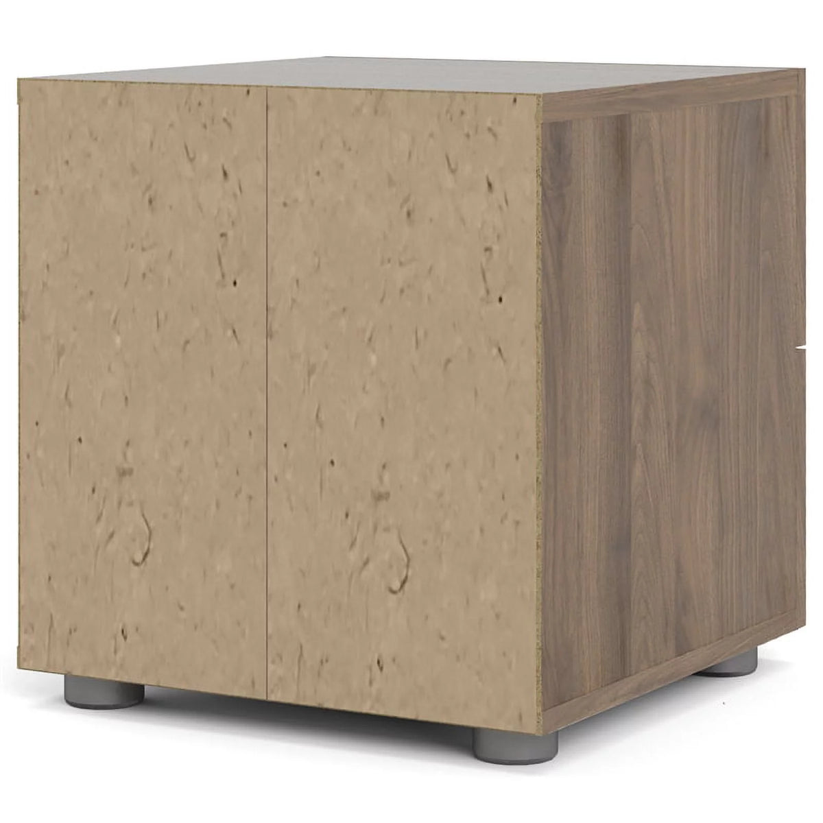 2 Drawer Walnut Nightstand M7430