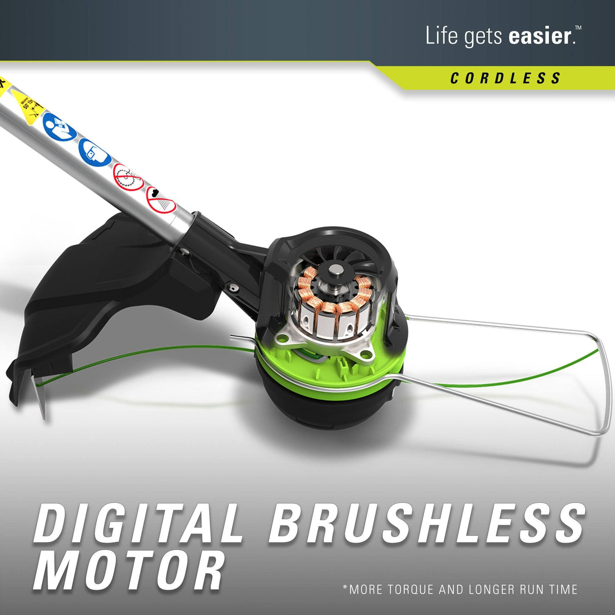 80V Cordless String Trimmer F1141