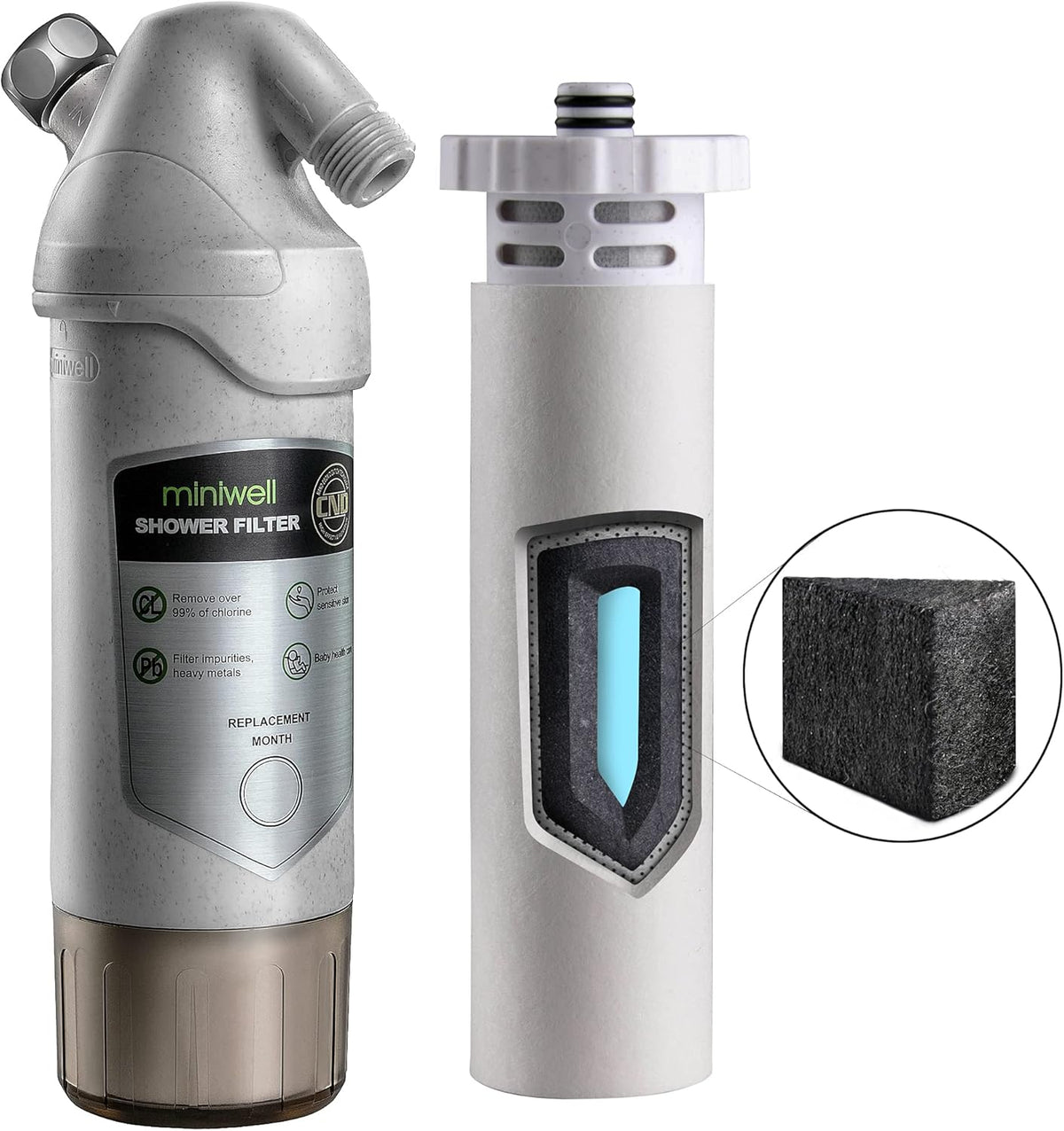 Shower Filter with Double Filters J4900