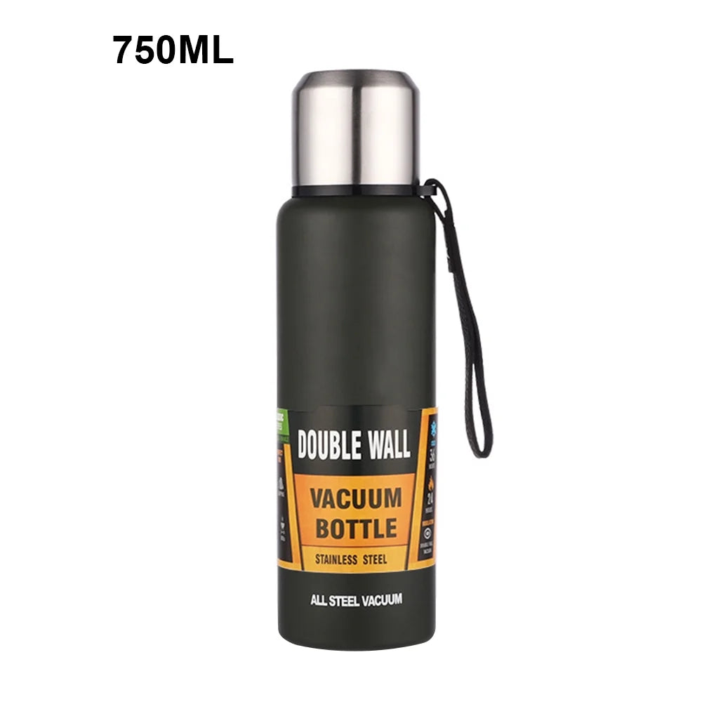500ml Green Stainless Vacuum Flask Y493559