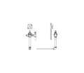 Concealed Hardwire Flush Electronics R7261
