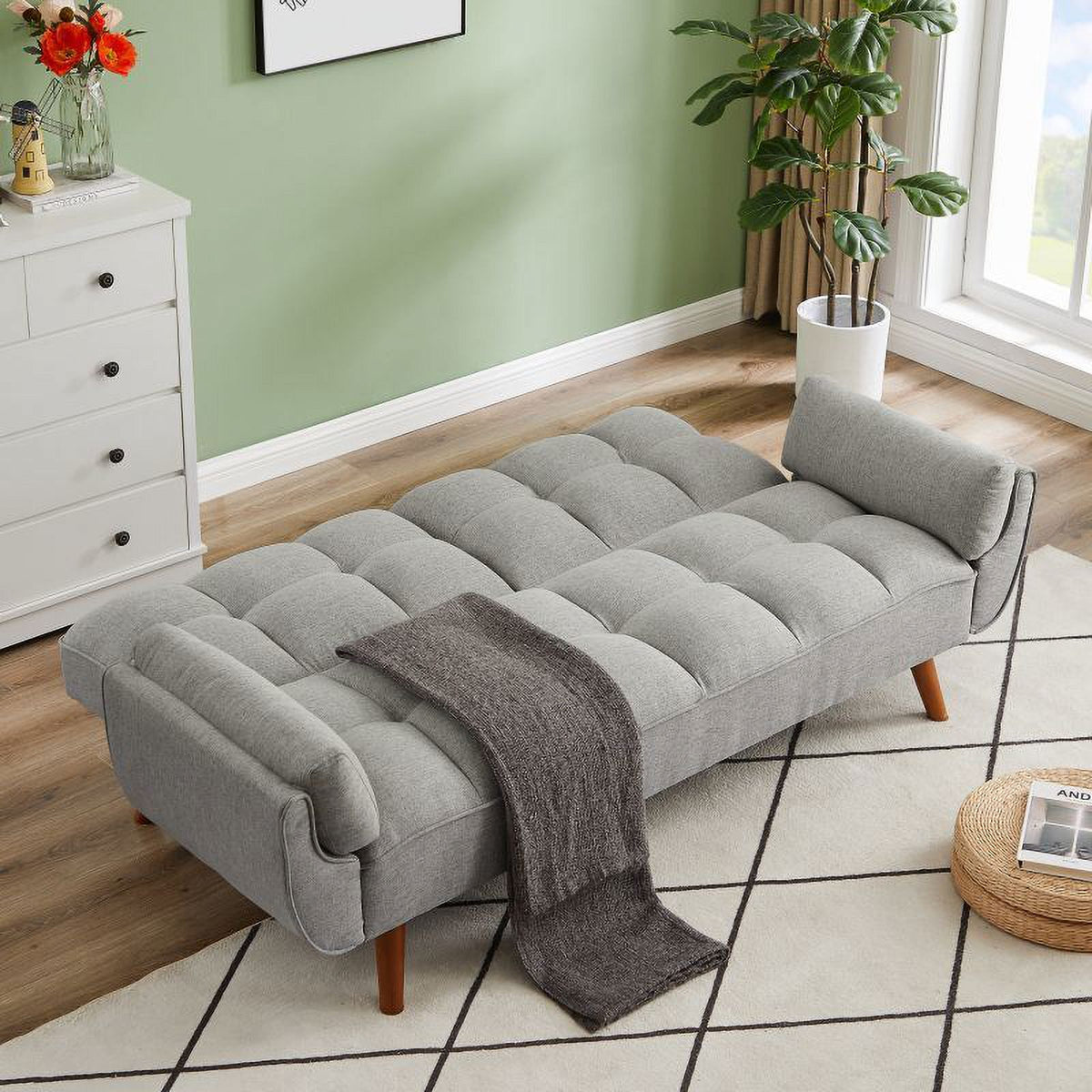 Adjustable Velvet Sofa E62245