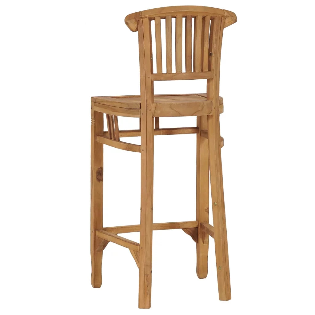 Solid Teak Wood Bar Stool R290