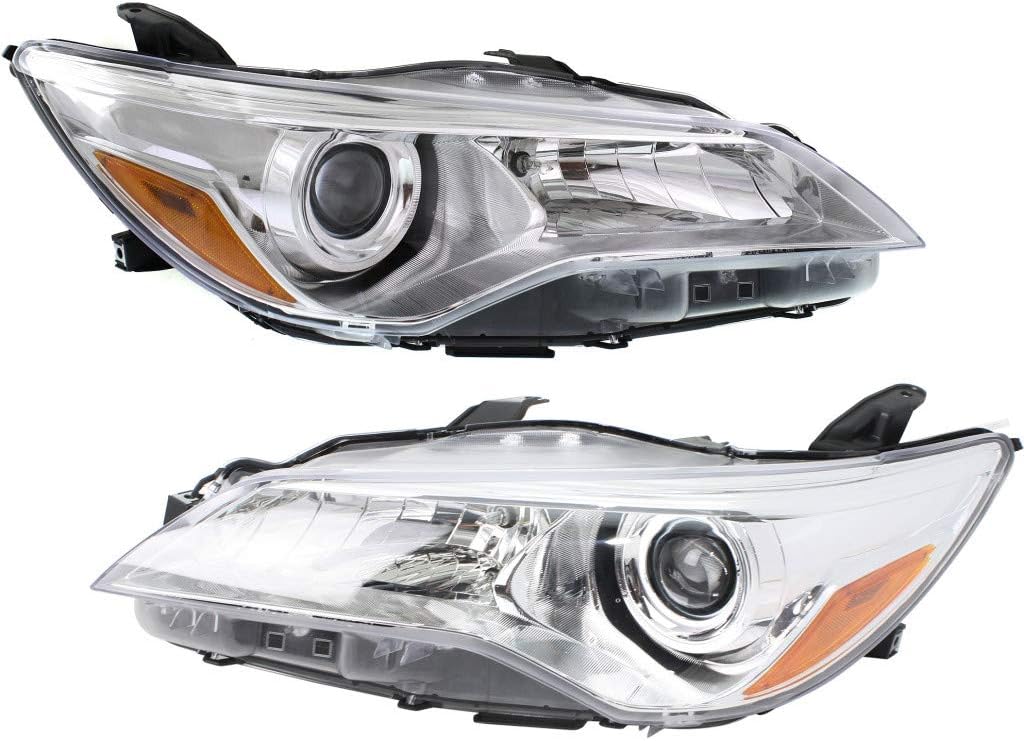 Headlight Assembly Halogen Pair Driver and Passenger Side L189813