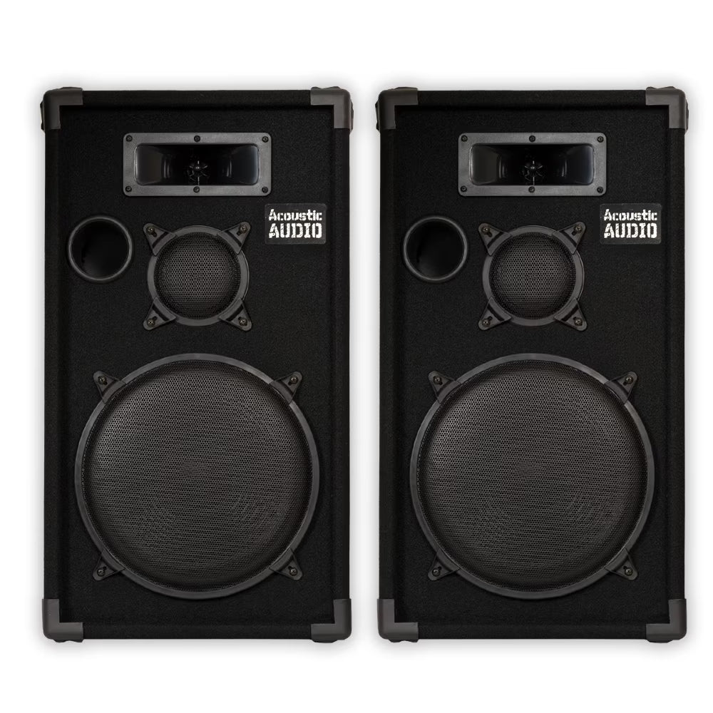 Passive 12" 3 Way PA Speaker Pair S87782