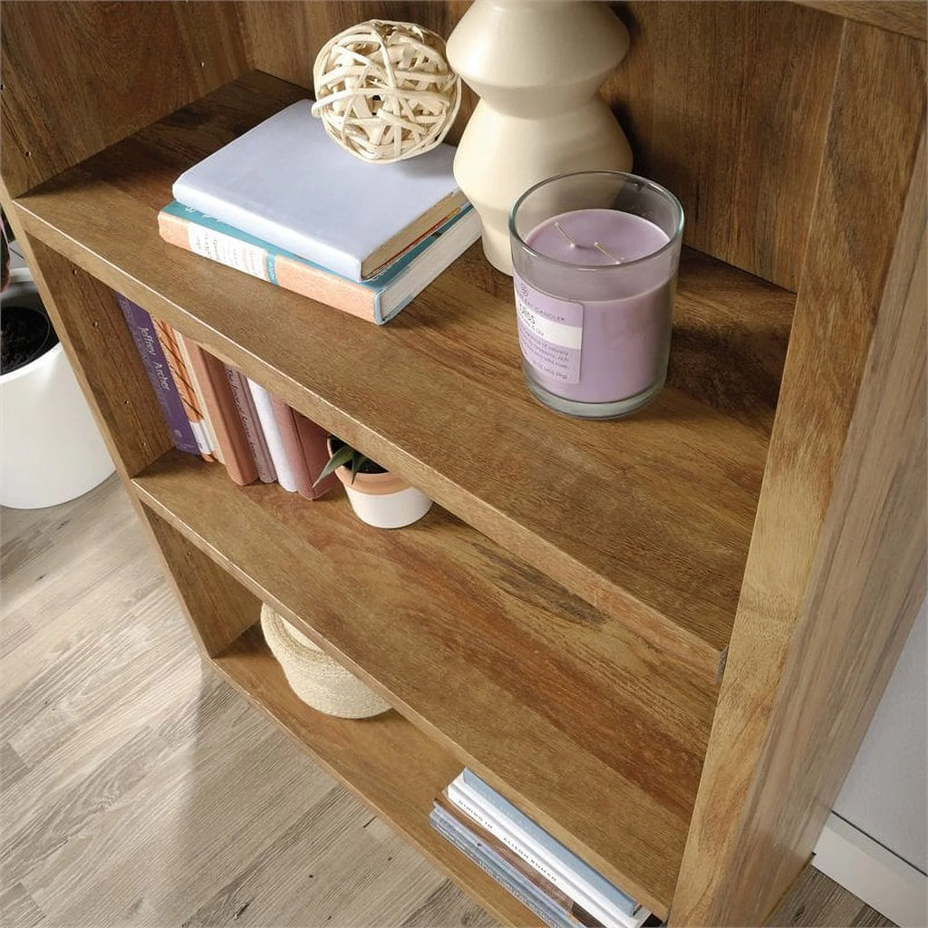 3-Shelf Engineered Wood Bookcase Q23288