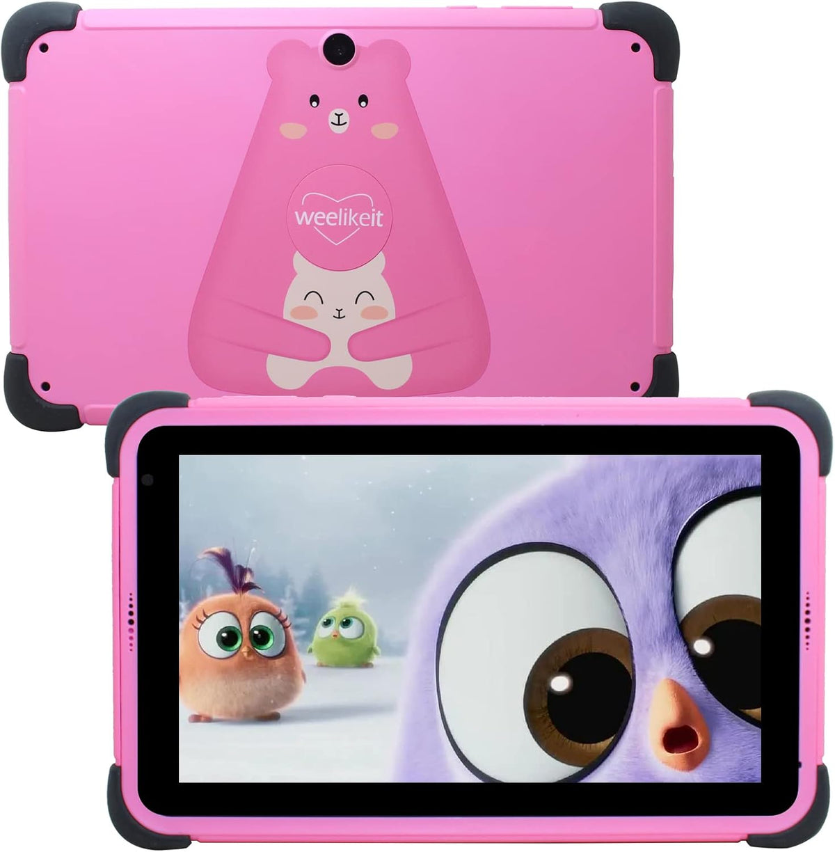 Pink 8inch Kids Tablet with Stylus D508