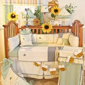 16 Piece Crib Bedding Set R25654