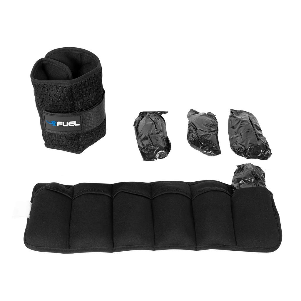Adjustable Wrist/Ankle Weights 10-Pound Pair Q85749
