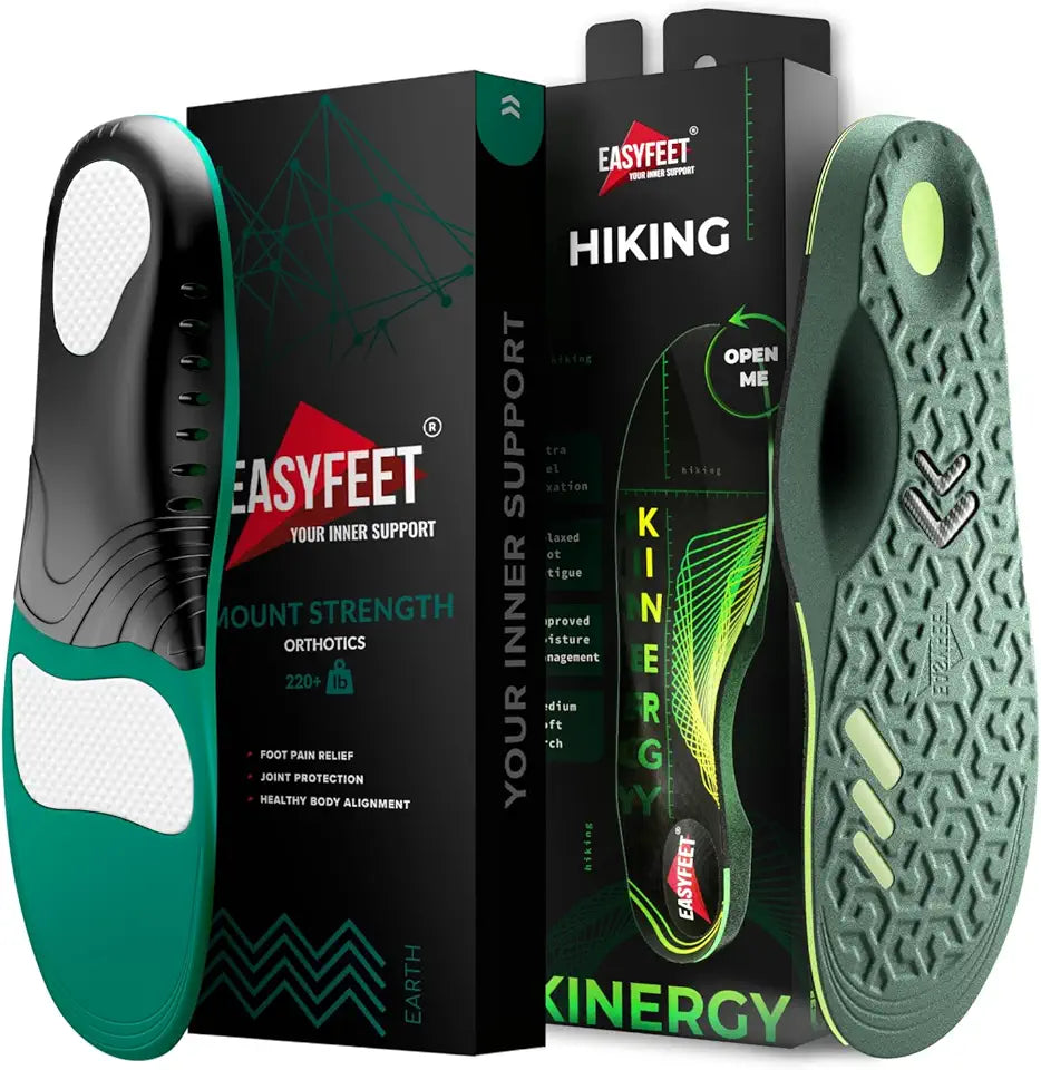 High Arch Support Insoles with Hiking Boot Inserts Size L P413602
