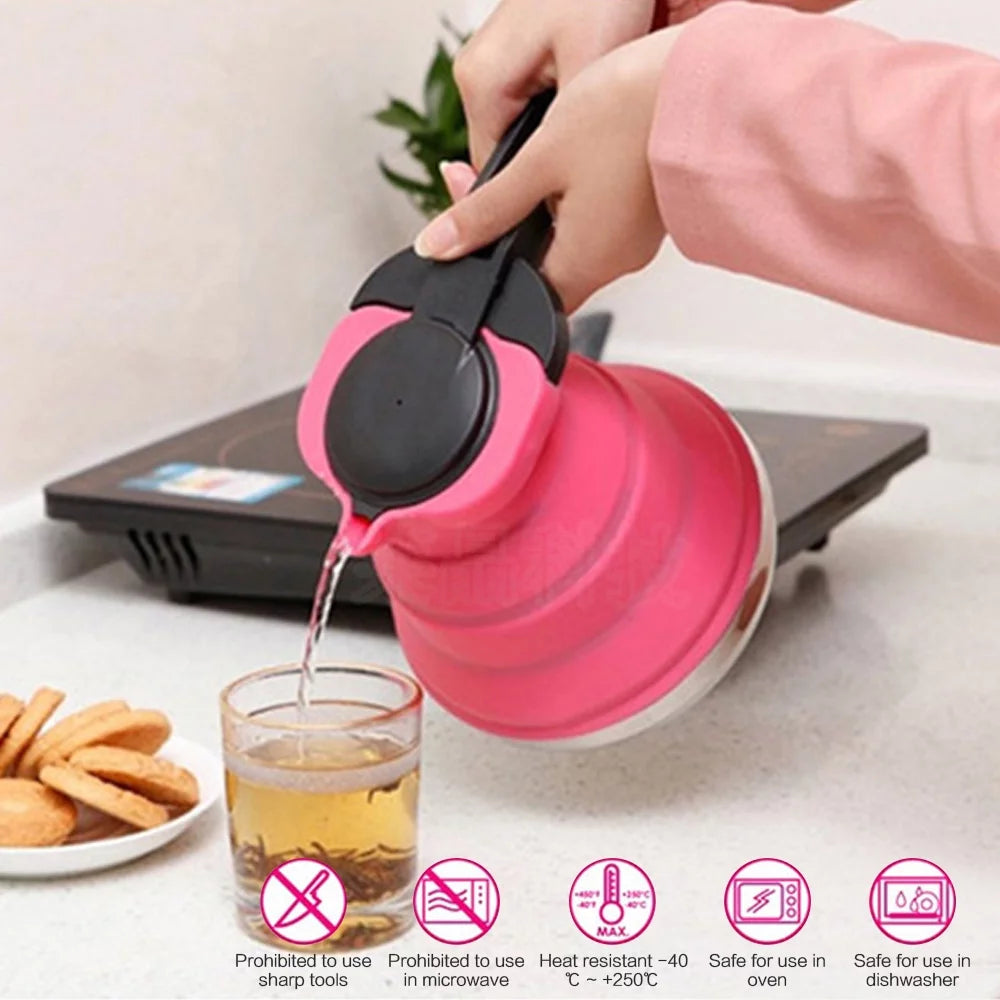 1500ML Portable Silicone Kettle R315