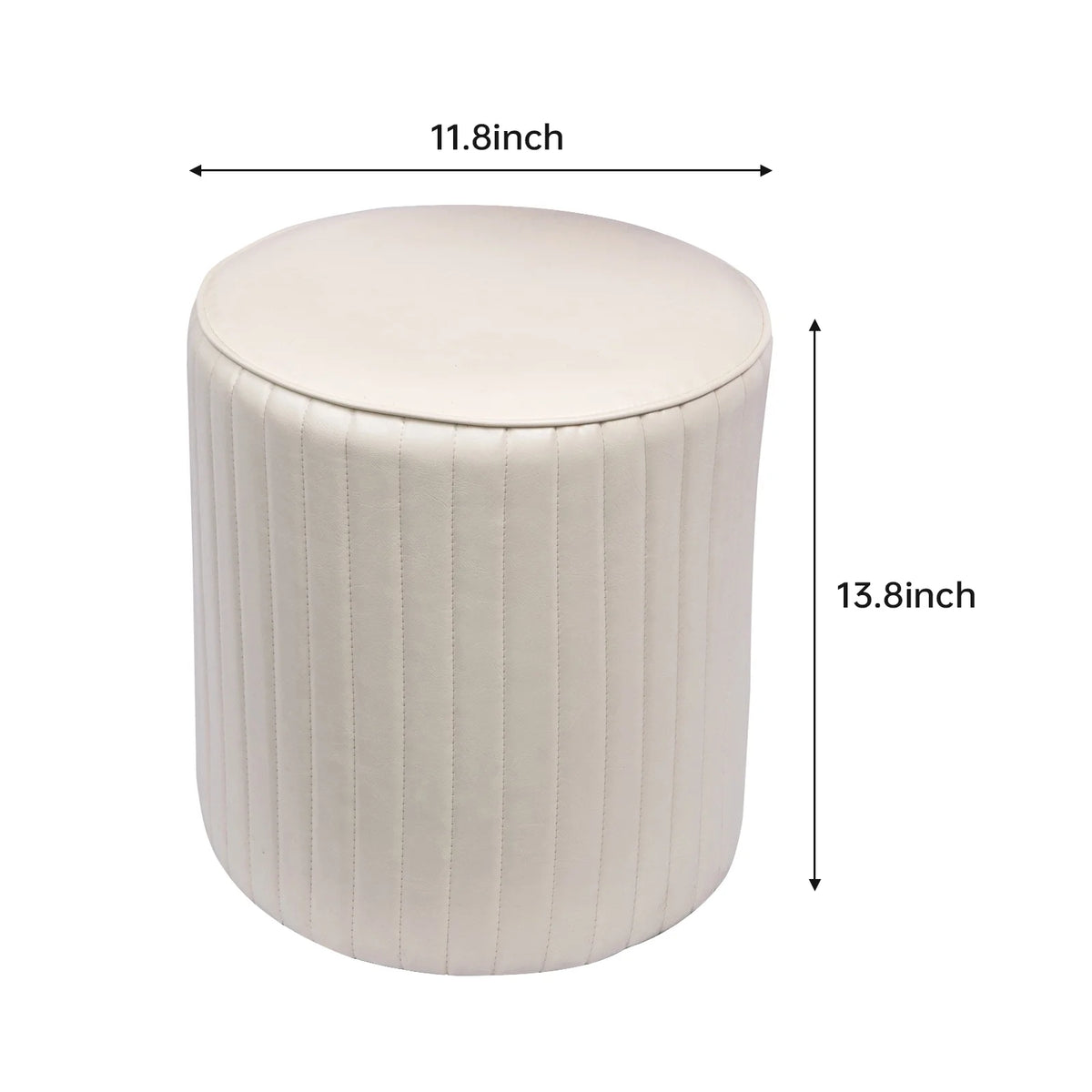 Soft Leather Makeup Stool Y5801