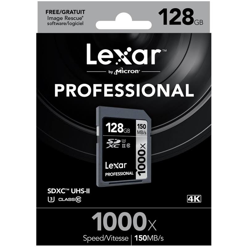 128GB SDXC UHS-2 Memory Card Class 10 G145