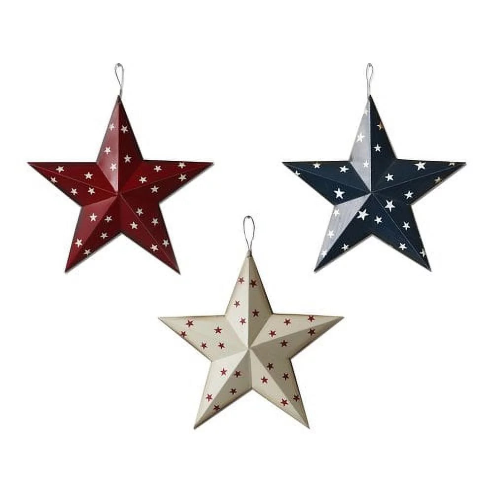 3D Stars Wall Decor (Set of 3) V71450