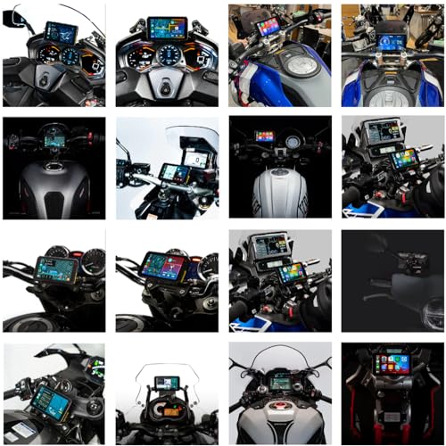 5" IP68 Waterproof Motorcycle GPS Navigation System W571
