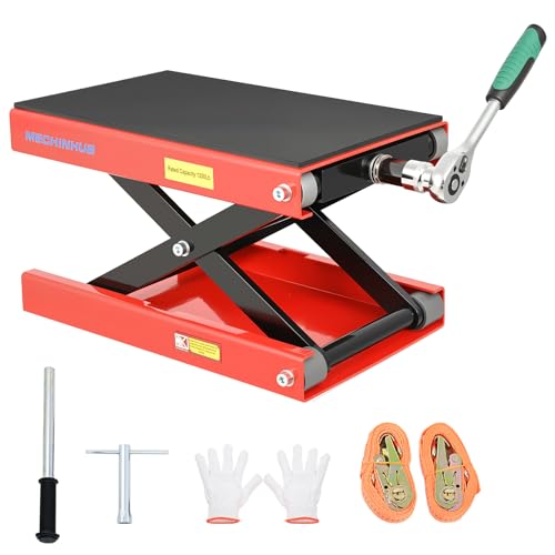 1200 Lbs Steel Motorcycle Lift Scissor Jack W23411