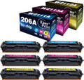 206A Toner Cartridge 6 Pack (2 Cyan 2 Magenta 2 Yellow) C70587