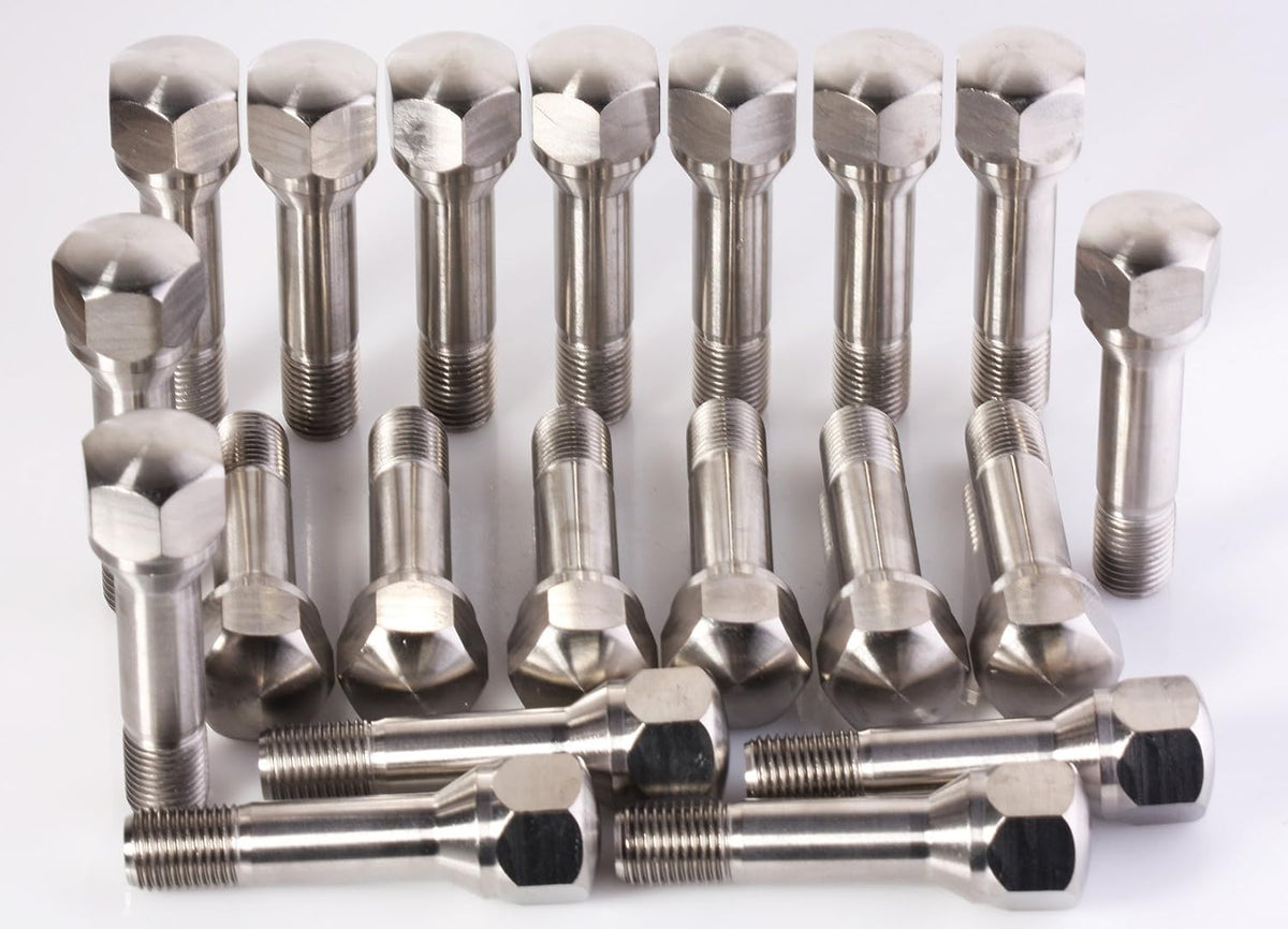Titanium Lug Bolts Aerospace Grade 6AL4V 20 pc E459